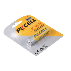 PKCELL LITIO-ICR18650: 3.7V , 2600mA BLISTER X 1 UNID.